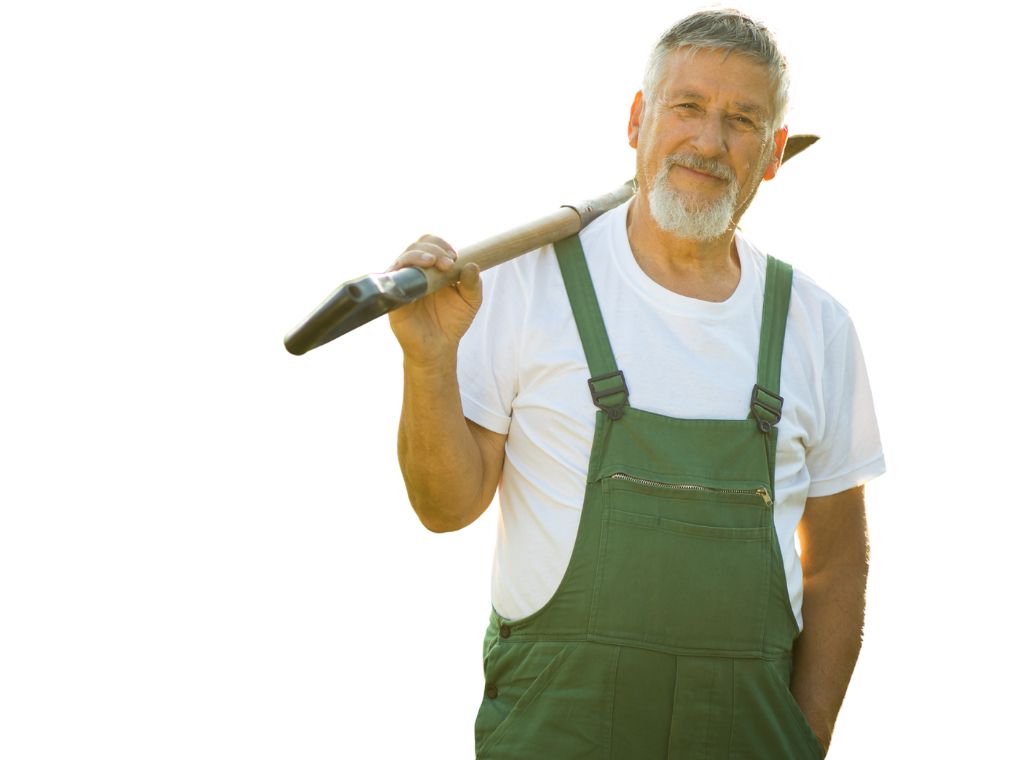 Deutscher Gärtnermeister Franz Bauer